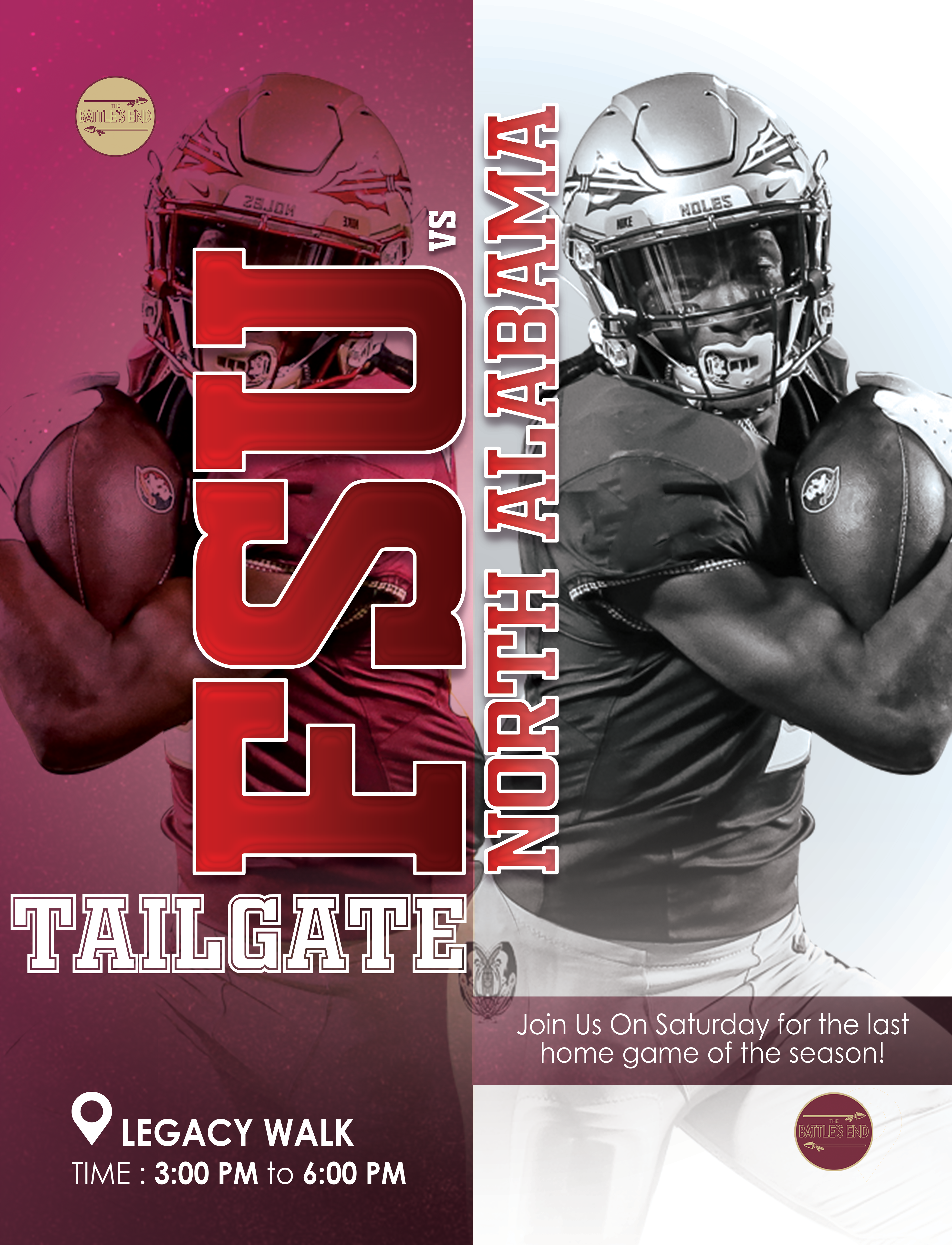 FSU vs. North Alabama - Member Only Tailgate