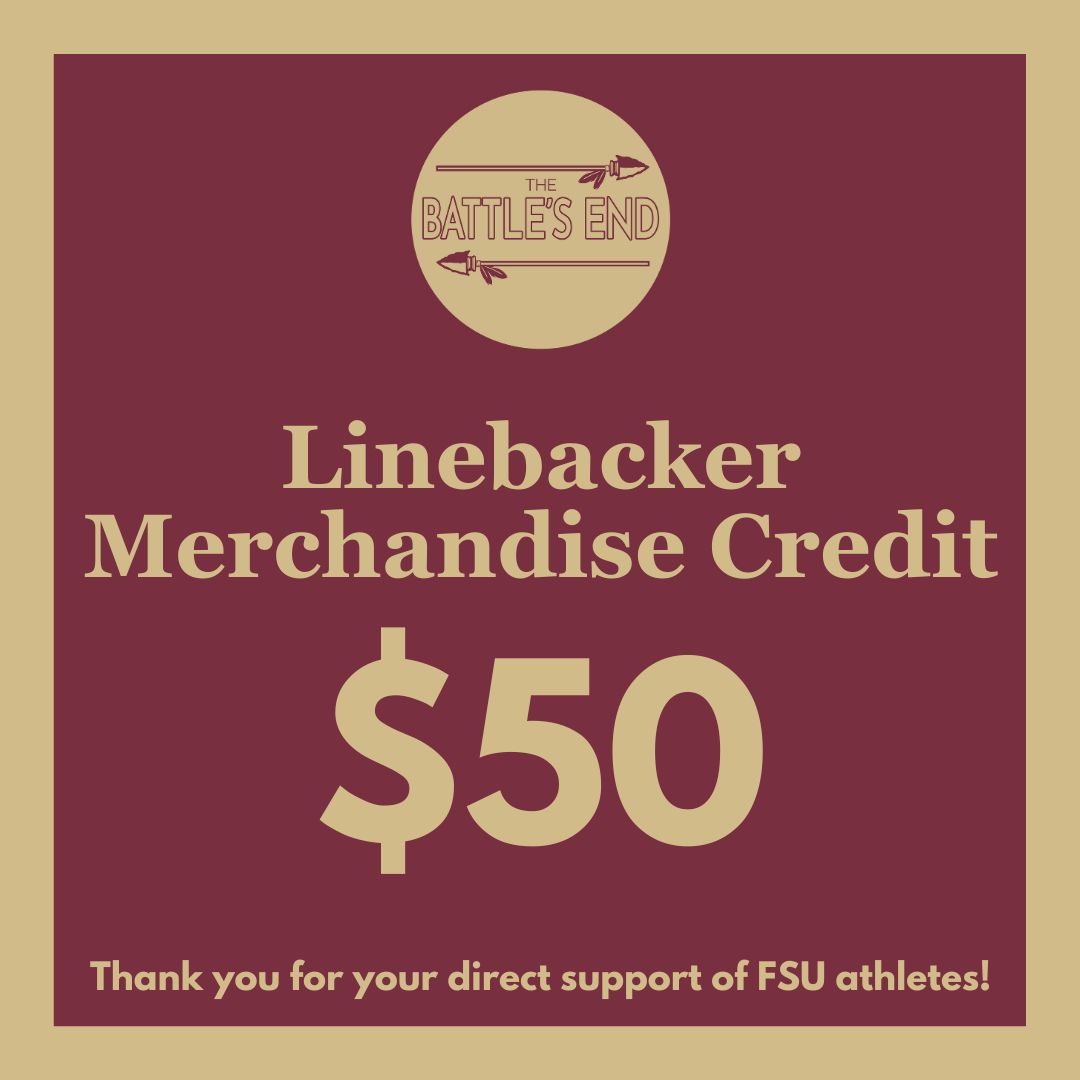Linebacker Merchandise Credit Welcome Gift